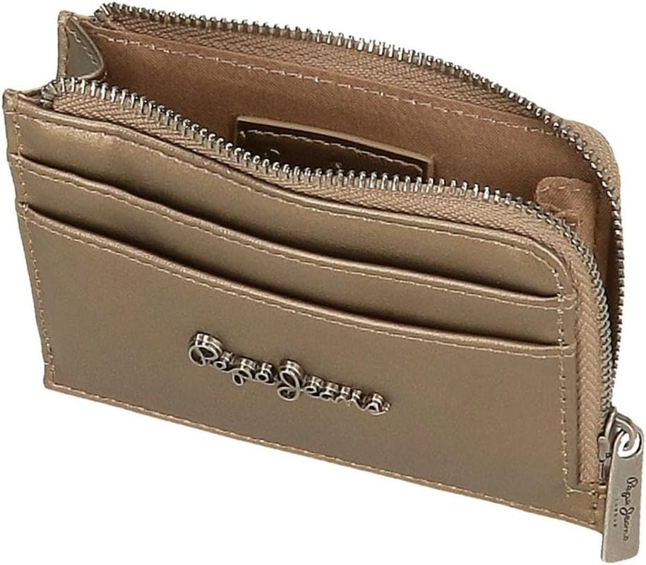 Pepe Jeans Ruby Portemonnaie, Geldbeutel, Portemonnaie, aus Polyester mit Kunstlederdetails. Fächer, Reißverschlüsse. Kaufen Sie bei Joumma Bags Naty Damen-Geldbörsen