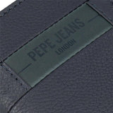 Pepe Jeans Checkbox Rindsleder-Geldbörsen und Geldbörsen Schwarz Braun Blau Grau Herren-Geldbörse Naty Shop