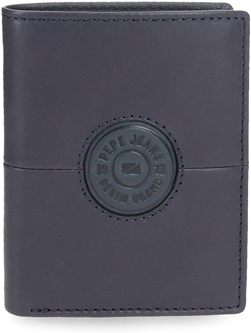 Pepe Jeans Cracker Rindsleder-Geldbörsen und Geldbörsen, Schwarz, Braun, Grün, verschiedene Größen Herren-Geldbörse Naty Shop Braune Aktentasche