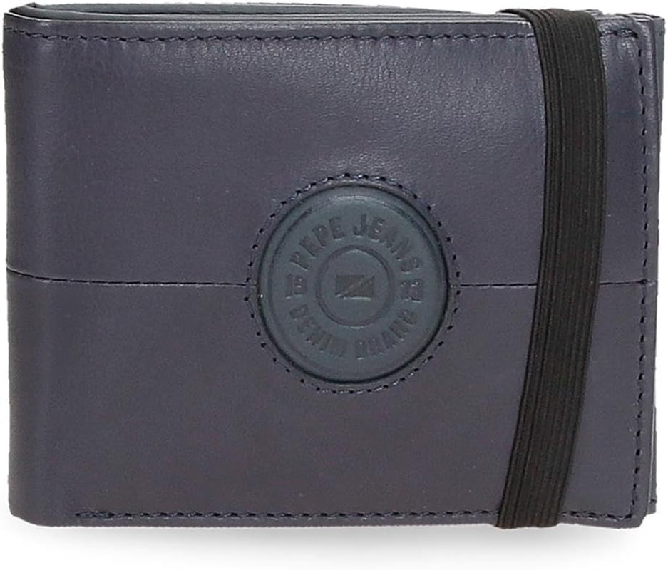 Pepe Jeans Cracker Geldbörsen und Geldbörsen aus Rindsleder, Schwarz, Braun, Grün, verschiedene Größen – Naty Shop