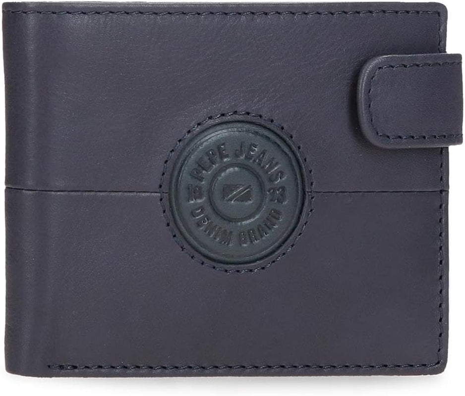 Pepe Jeans Cracker Geldbörsen und Geldbörsen aus Rindsleder, Schwarz, Braun, Grün, verschiedene Größen – Naty Shop