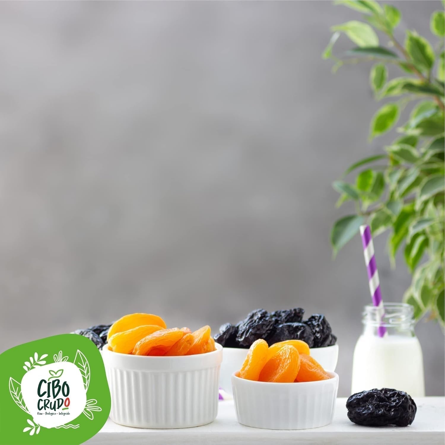 Getrocknete und kernlose Bio-Pflaumen – 500 g. Rohe, ungeschwefelte Pflaumen, ohne Zuckerzusatz oder Zusatzstoffe. Ökologische Trockenpflaumen als aromatische Trockenfrüchte. Pflaumen ohne Kerne. Naty Shop dehydrierte Produkte