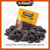 Pflaumen 1 kg | Steinlose Pflaumen aus Agen | Zart, weich, lecker und saftig | Ganze, große, ungesüßte Trockenfrüchte | Reich an Ballaststoffen und natürlichen Antioxidantien. Dehydrierte Produkte von Naty Shop