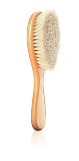 Reer 81165 Naturhaarbürste - Ziegenhaar, kleine Kinder - Bad- und Hautpflege Naty Shop