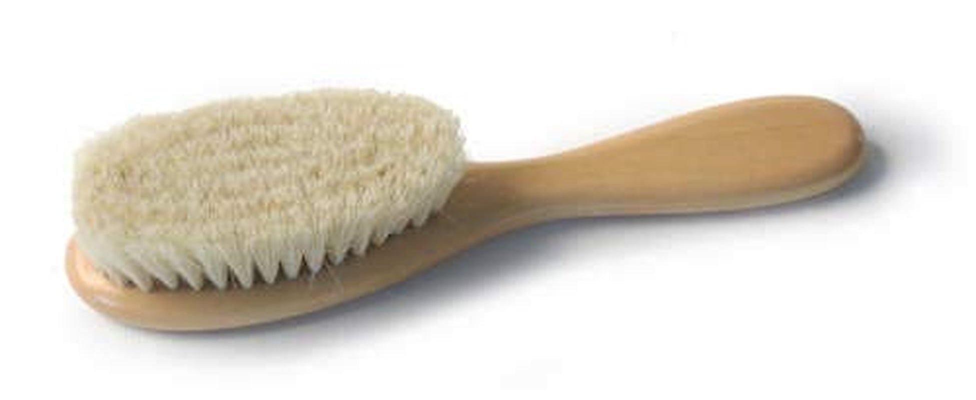 Reer 81165 Naturhaarbürste - Ziegenhaar, kleine Kinder - Bad- und Hautpflege Naty Shop