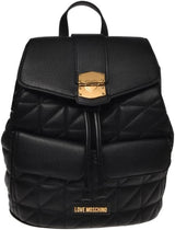 Love Moschino Damenrucksack, schwarze Damentaschen Naty Shop Standardtitel