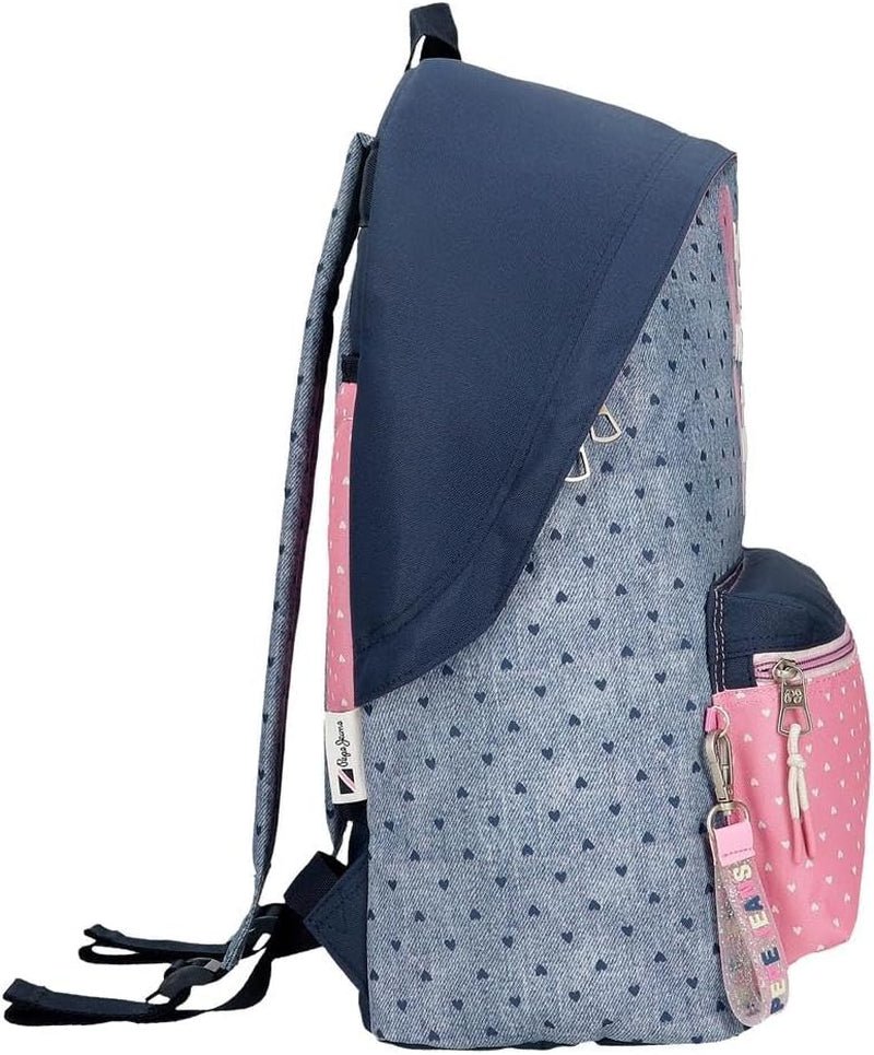Pepe Jeans Noni Denim Rucksack Premium Rucksäcke und Schulranzen Naty Shop