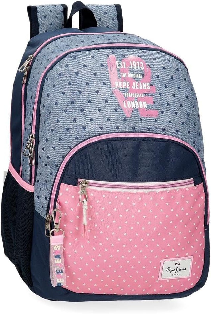 Pepe Jeans Noni Denim Rucksack Rucksäcke und hochwertige Schulranzen Naty Shop Pepe Jeans Rucksack