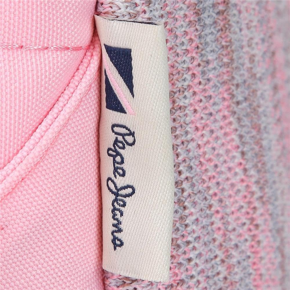 Pepe Jeans Miri Schulrucksack, Pink, 31 x 44 x 17,5 cm, Polyester, 22,79 l, Pink, Schulrucksack Premium Rucksäcke und Schulranzen Naty Shop