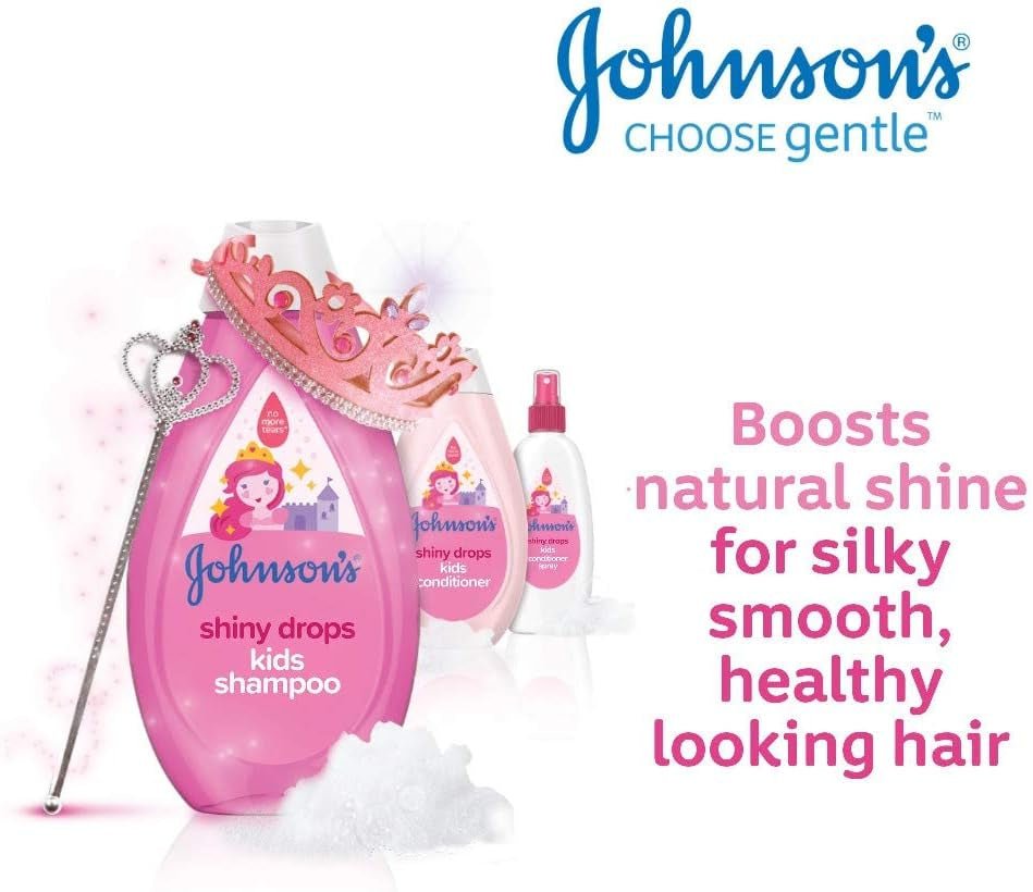 Johnson's Shiny Drops Kindershampoo, 500 ml Kinder - Bade- und Hautpflege Naty Shop