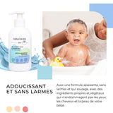 Shampoo und Reinigungsgel 2 in 1 Daily Gentle Baby Shampoo & Reinigungsgel – vegan und biologisch – mit 98 % natürlichen Inhaltsstoffen – Shampoo ohne Tränen für Kinder und Babys – 300 ml Kinder – Bade- und Hautpflege Naty Shop