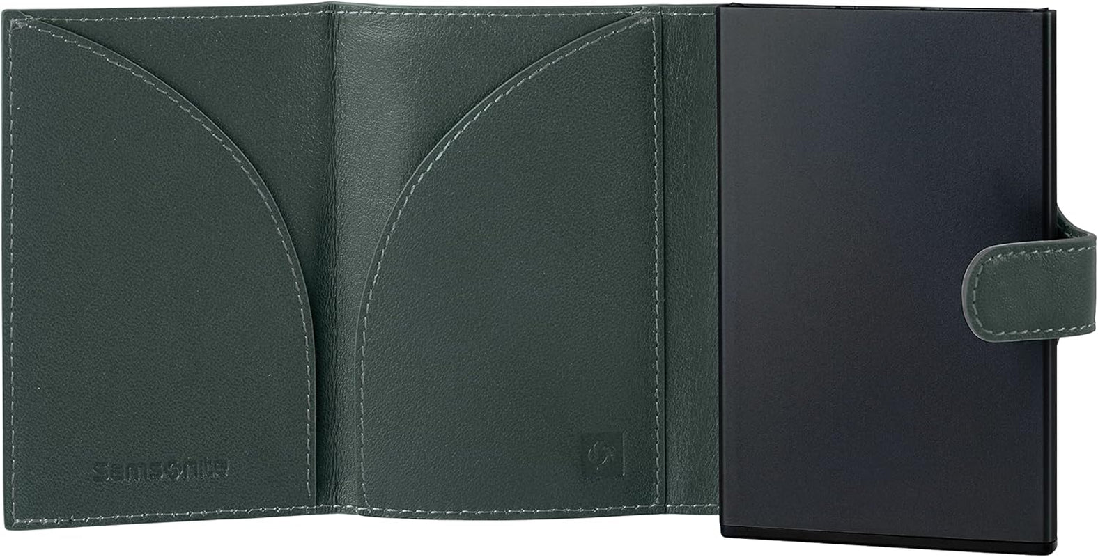 Samsonite Alu Fit SLG - Geldbörse, 10,2 cm, grün (Climbing Ivy) Herren Geldbörse Naty Shop