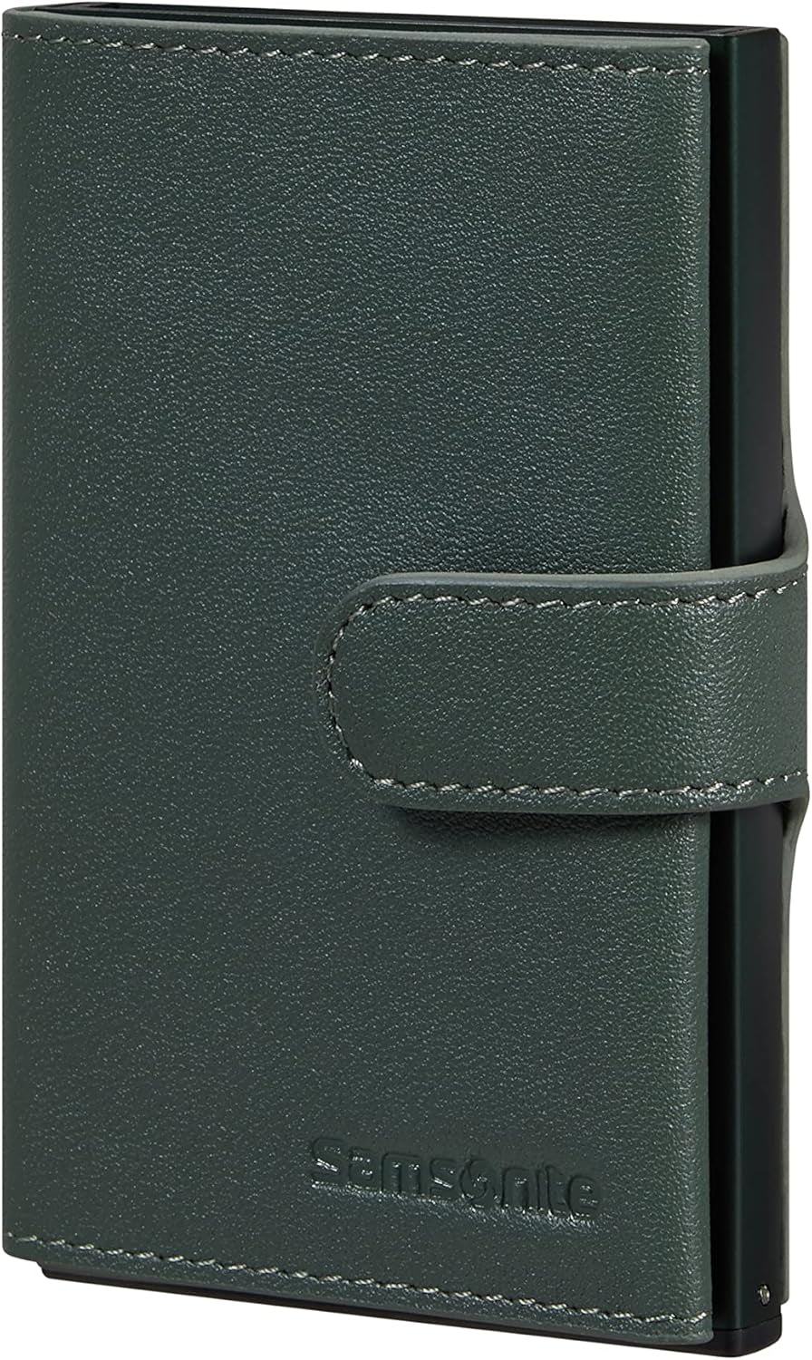 Samsonite Alu Fit SLG – Geldbörse, 10,2 cm, grün (Climbing Ivy) Herren-Geldbörse Naty Shop Standardtitel