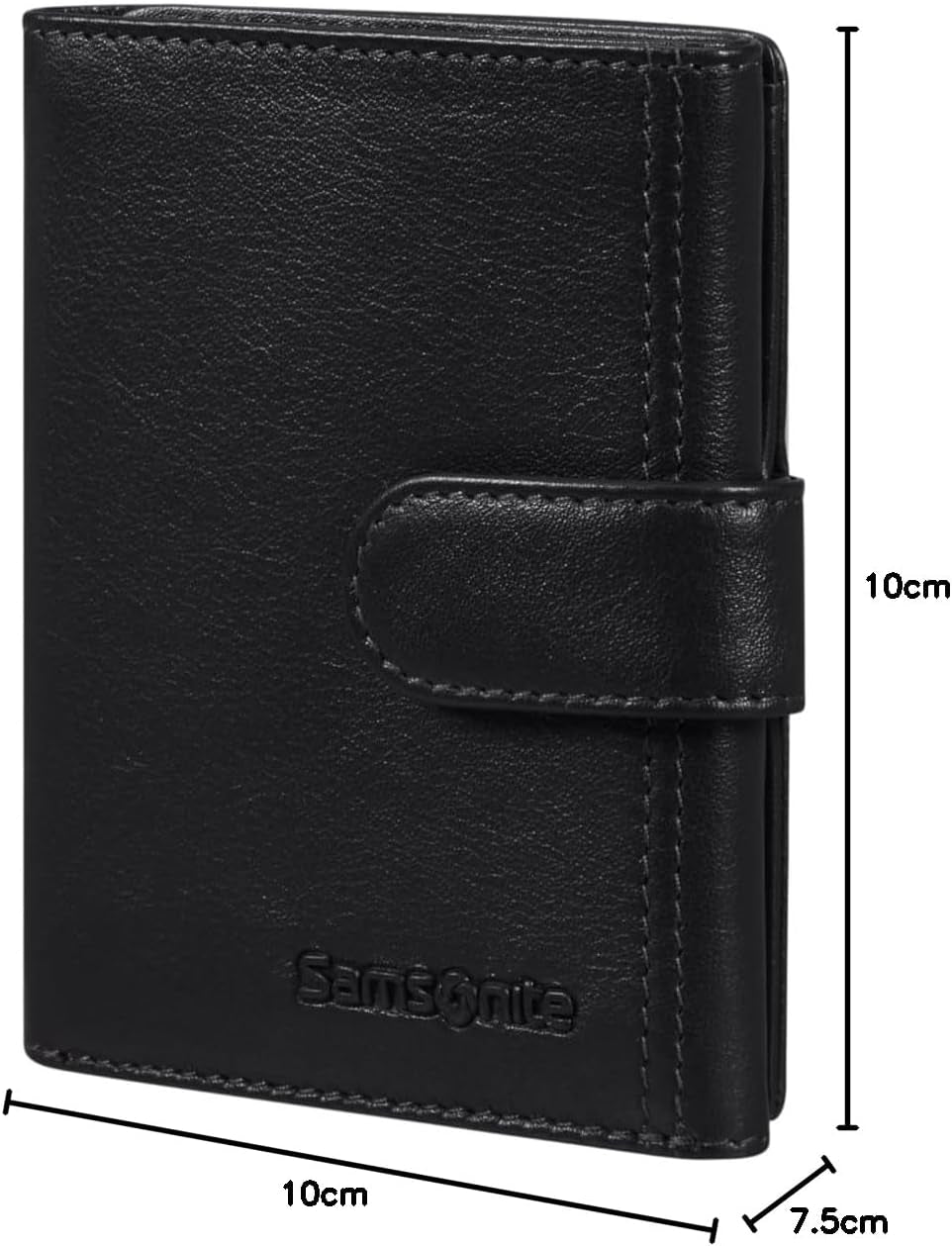Samsonite Attack 2 SLG - Geldbörse, 10 cm, schwarz (Schwarz) Herren-Geldbörse Naty Shop