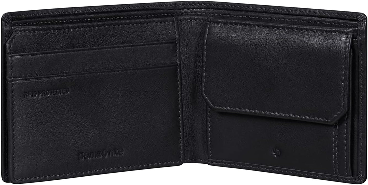 Samsonite Attack 2 SLG - Geldbörse, 10,5 cm, schwarz (schwarz) Herren Geldbörse Naty Shop