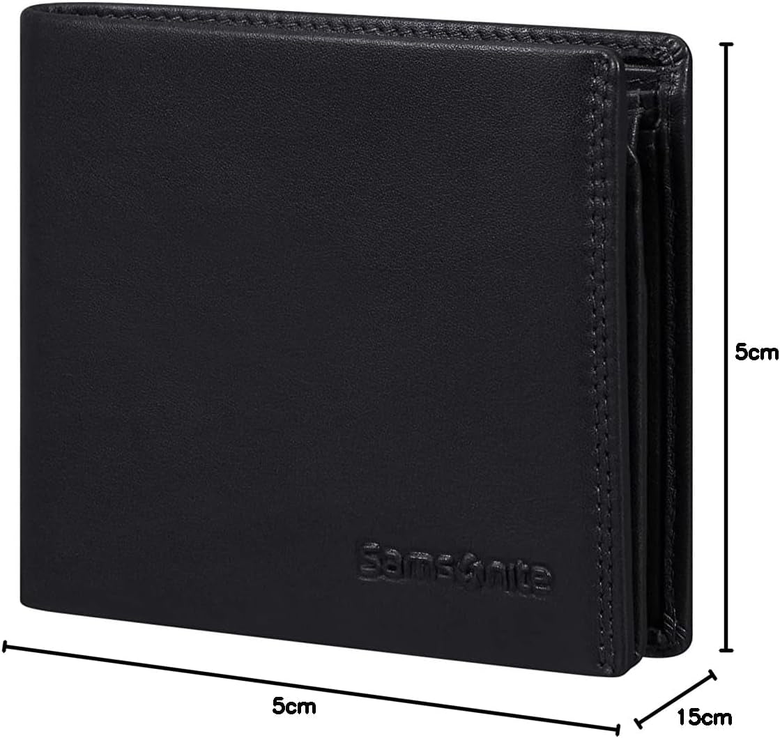 Samsonite Attack 2 SLG - Geldbörse, 10,5 cm, schwarz (schwarz) Herren Geldbörse Naty Shop