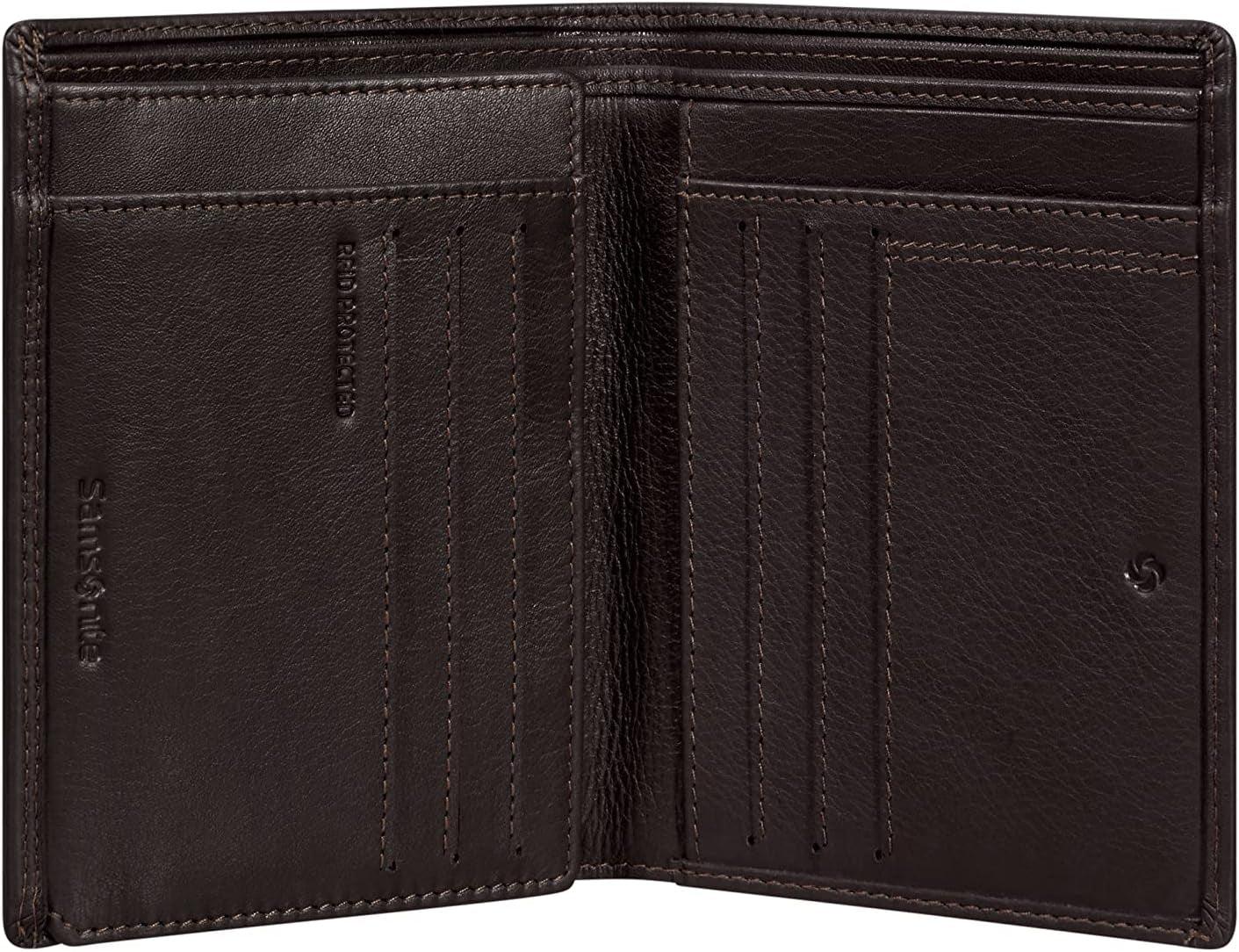 Samsonite Attack 2 SLG – Geldbörse, 12,5 cm, braun (Ebony Brown) Herren-Geldbörse Naty Shop