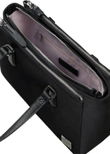 Samsonite Essentially Karissa - Umhängetasche mit 3 Fächern, 34 cm, schwarz (schwarz) Damentaschen Naty Shop