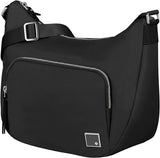 Samsonite Essentially Karissa - Umhängetasche M, 36 cm, Schwarz (Schwarz) Damentaschen Naty Shop Schwarz (Schwarz) Umhängetasche M