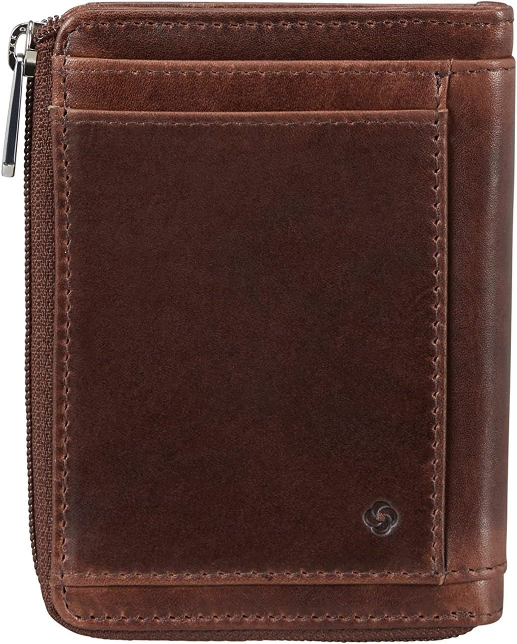 Samsonite Veggy SLG - Geldbörse, 10,8 cm, braun (dunkelbraun) Herren Geldbörse Naty Shop