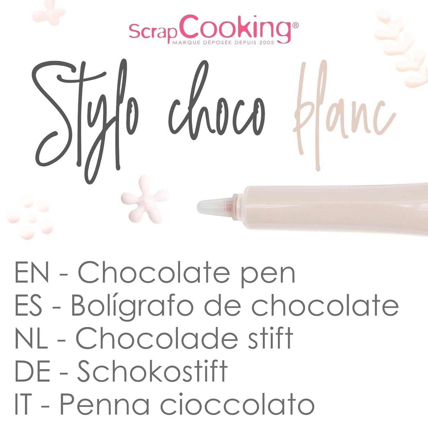 ScrapCooking – Lebensmittelfarbe, verschiedene Farben, Tube zum Schreiben, 25 Gramm Naty Shop Zuckerpaste