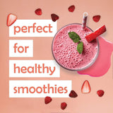 Seba Garden Premium gefriergetrocknete Erdbeeren, köstliche mediterrane Erdbeeren, gentechnikfrei und vegan (100 g) Trockenprodukte Mein Shop