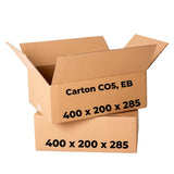 Set mit 20 Kartons CO5, CB, 220 x 95 x 95 Verpackungskartons Nati Shop