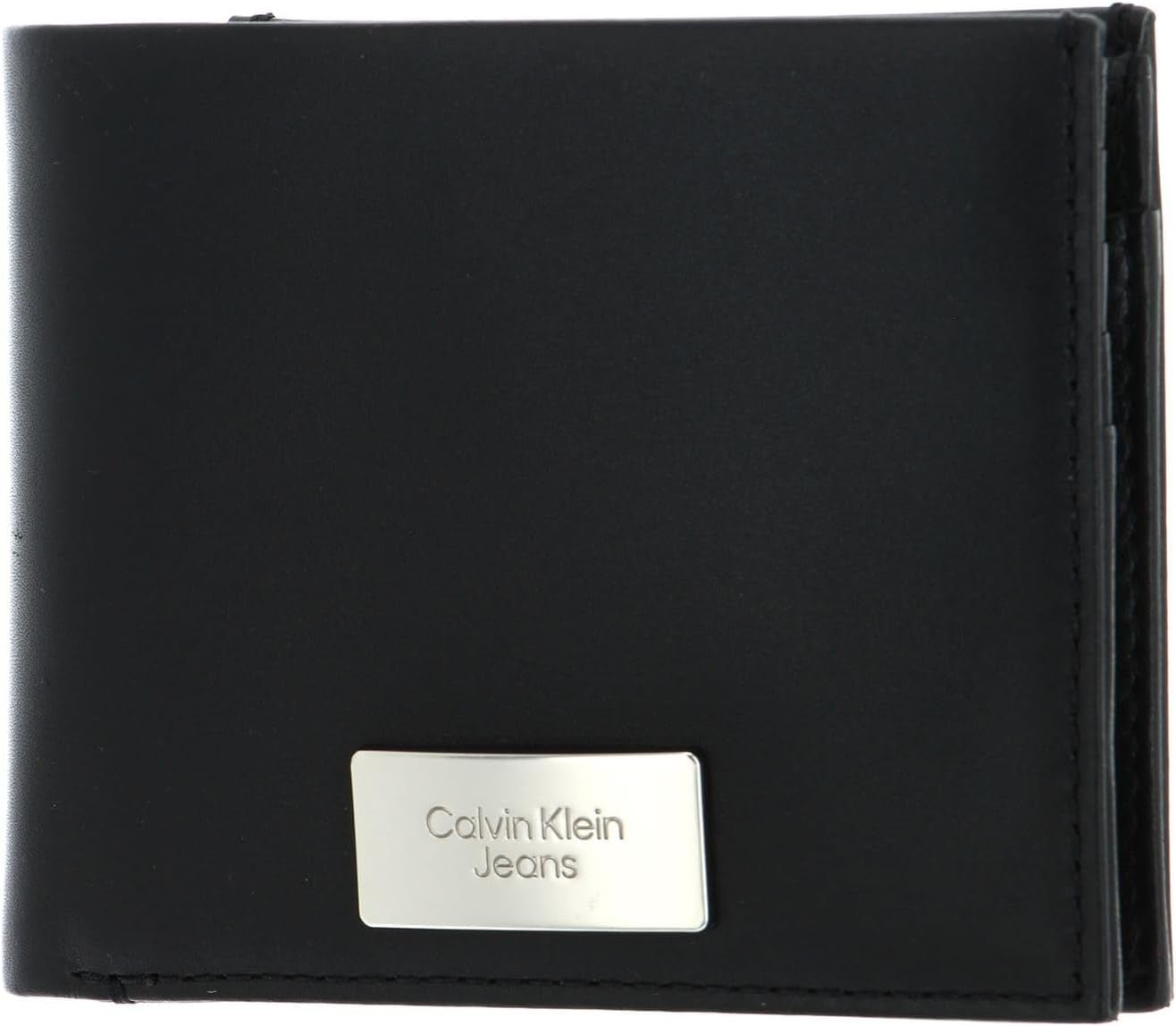 Calvin Klein Jeans Geschenkset für Männer Bifold Wallet & AirPods Case, Schwarz (Schwarz), Einheitsgröße Herrenbrieftasche Naty Shop