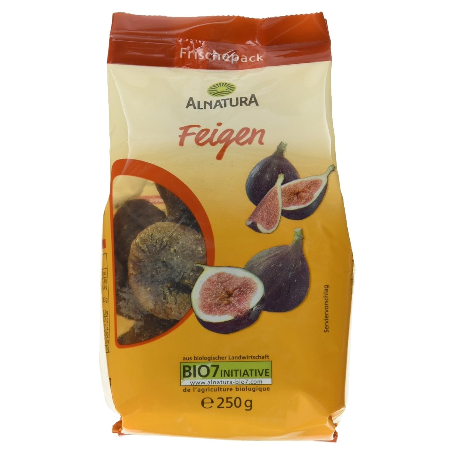Getrocknete Bio-Feigen, 250 g Dehydrierte Produkte Naty Shop Standardtitel