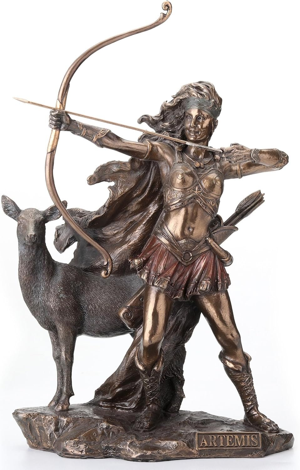 Bronzestatue der Göttin der Jagd und der Wildnis Statuetten und Skulpturen Naty Shop Standardtitel