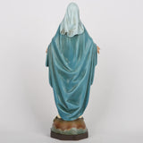 BC Katholische Statue Unserer Lieben Frau der Gnade, Jungfrau Maria, Altarfigur, religiöses Geschenk für Mutter, katholische Heimdekoration, 34,3 cm hoch, handbemalt von Buildclassic (elegant). Naty Shop Statuen und Skulpturen