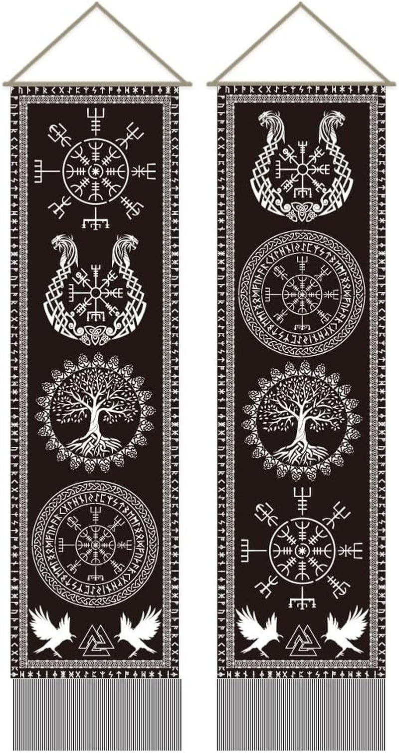 Wandteppich ahandmaker Wikinger Symbol Baum des Lebens Runen Startseite – Accessoires und Dekorationen Naty Shop Standardtitel