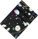 Gobelin Alishomtll Schmetterling Mondphase Blumen Gänseblümchen schwarz Zuhause – Accessoires und Dekorationen Naty Shop