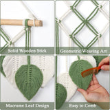 Gobelin Astnic Gobelin gewebt grüne Blätter Zuhause - Accessoires und Dekorationen Naty Shop