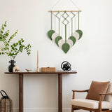 Gobelin Astnic Gobelin gewebt grüne Blätter Zuhause - Accessoires und Dekorationen Naty Shop