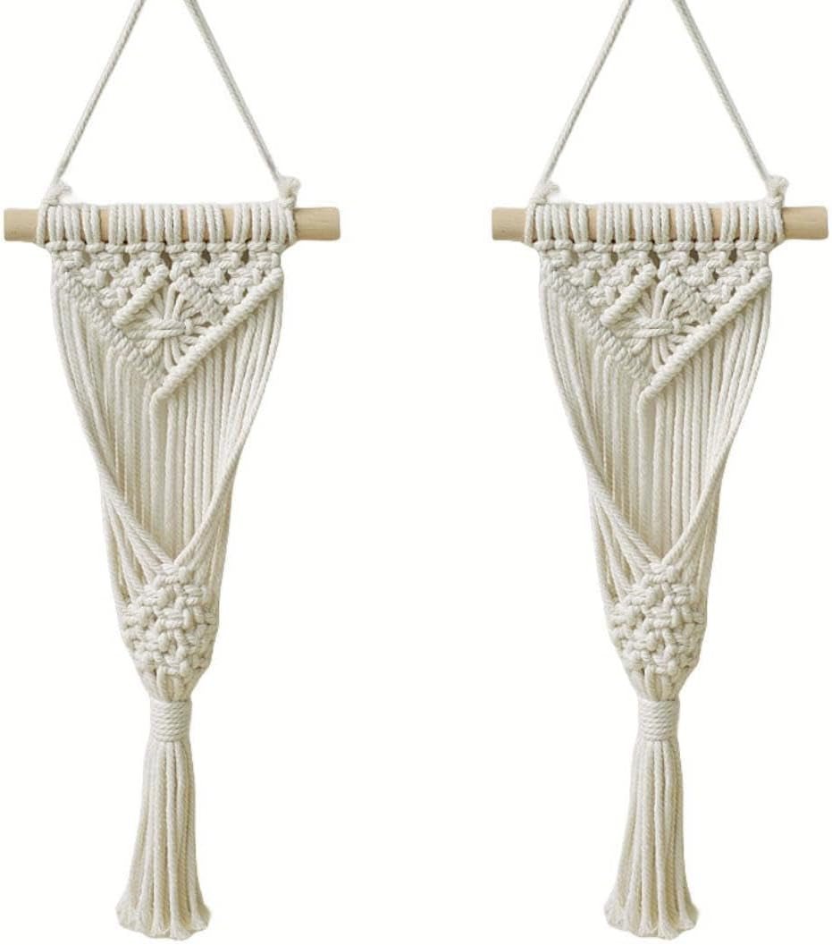 Gewebter Avoik-Wandteppich, 2 Stück, schicke Wanddekoration für zu Hause, Zuhause – Accessoires und Dekorationen, Naty Shop, Standardtitel