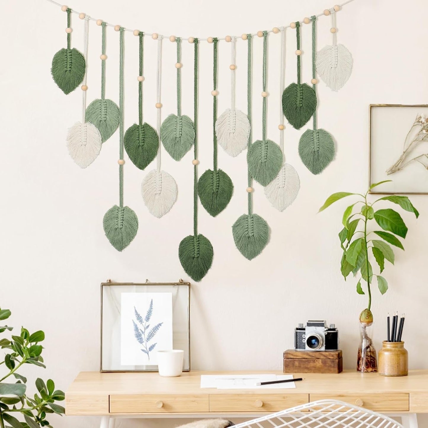 Wandteppich Betylfoy Wandbehang großes Dekoblatt Zuhause - Accessoires und Dekorationen Naty Shop