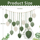 Wandteppich Betylfoy Wandbehang großes Dekoblatt Zuhause - Accessoires und Dekorationen Naty Shop