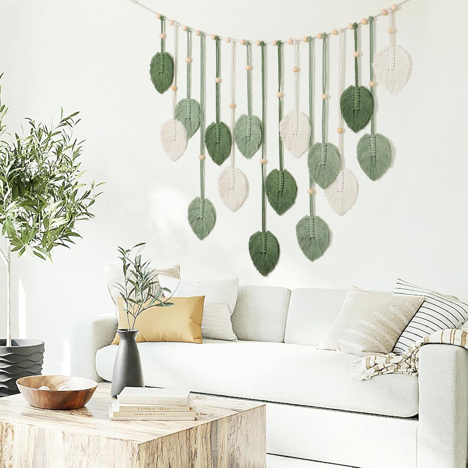 Wandteppich Betylfoy Wandbehang großes Dekoblatt Zuhause - Accessoires und Dekorationen Naty Shop