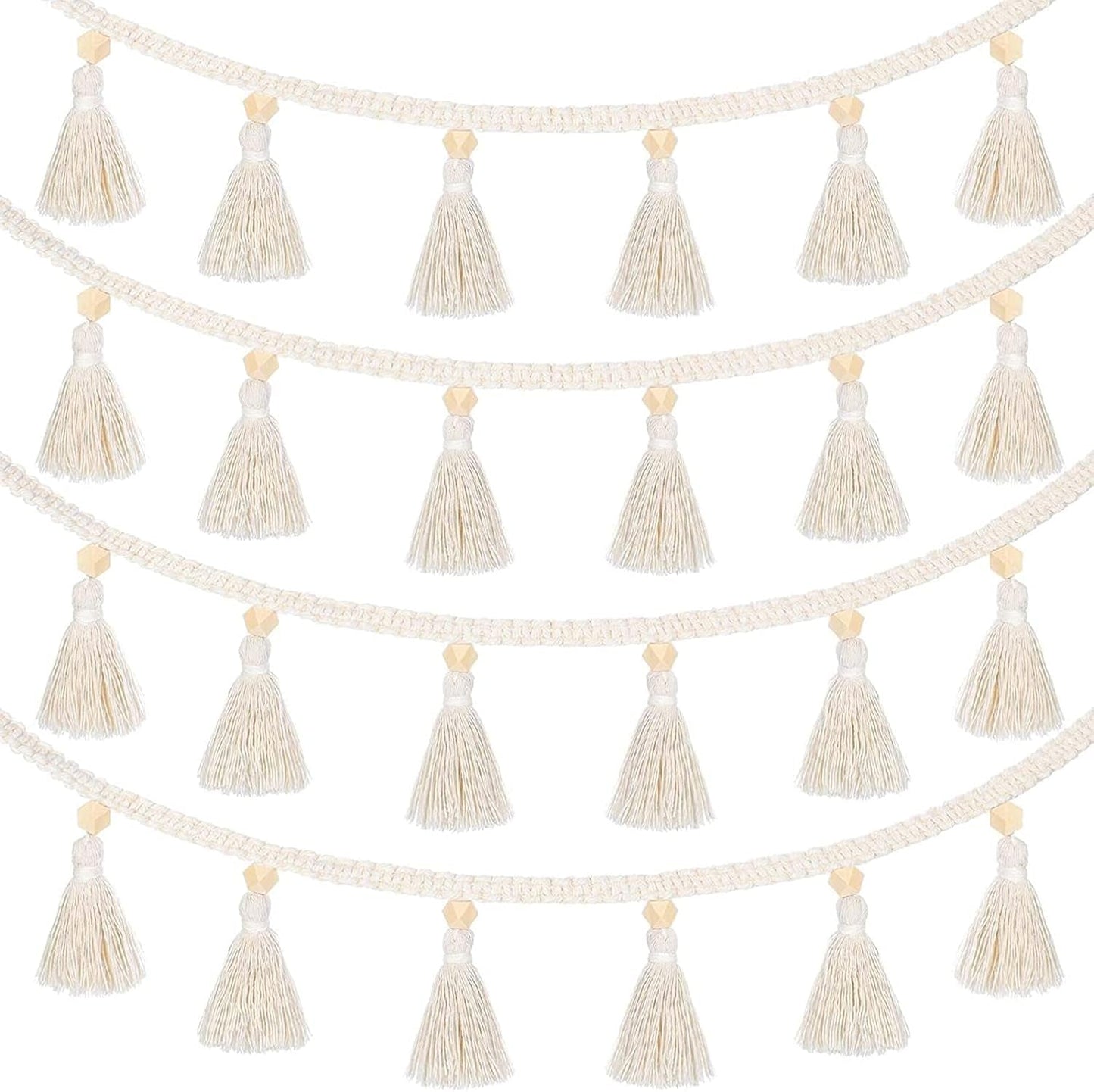Gobelinstücke, Fransen, Girlanden, Banner, Baumwollstoffe, Zuhause – Accessoires und Dekorationen, Naty Shop, Standardtitel