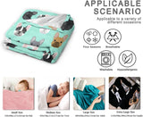 Wandteppich mit französischer Bulldogge und Motiv vor dem Haus – Accessoires und Dekorationen Naty Shop