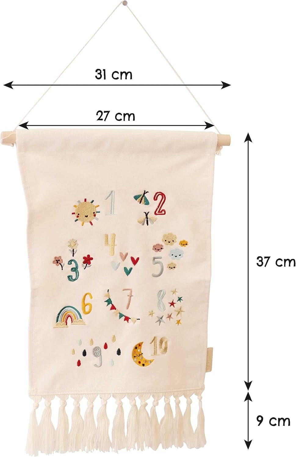 Papier-Drachen-Wandteppich für Jungen und Mädchen von Fabric Room Casa – Accessoires und Dekorationen Naty Shop