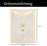 Wandteppich Mondphasen Geheimnis Konstellation Startseite – Accessoires und Dekorationen Naty Shop