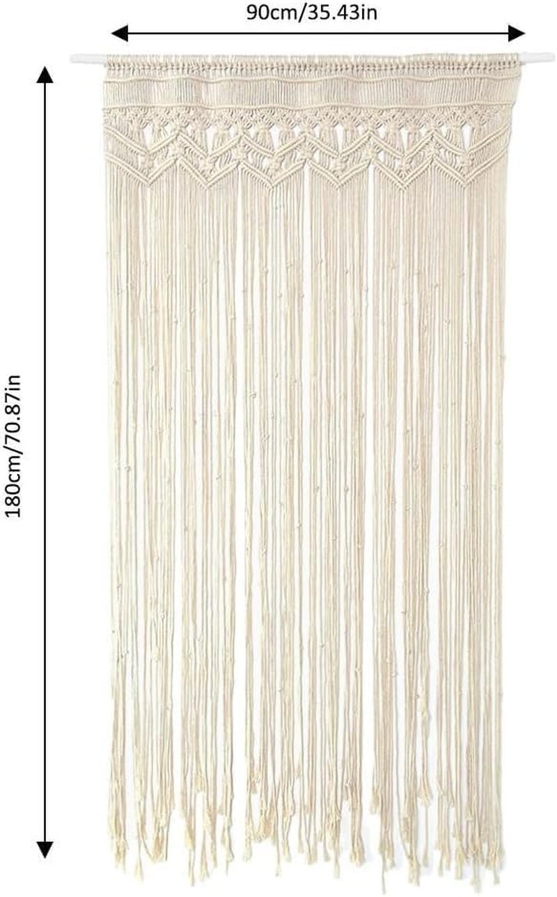 Fadenteppich, gewebter Vorhang, Zimmertür, Raumteiler, Wohnaccessoires und Dekorationen Naty Shop