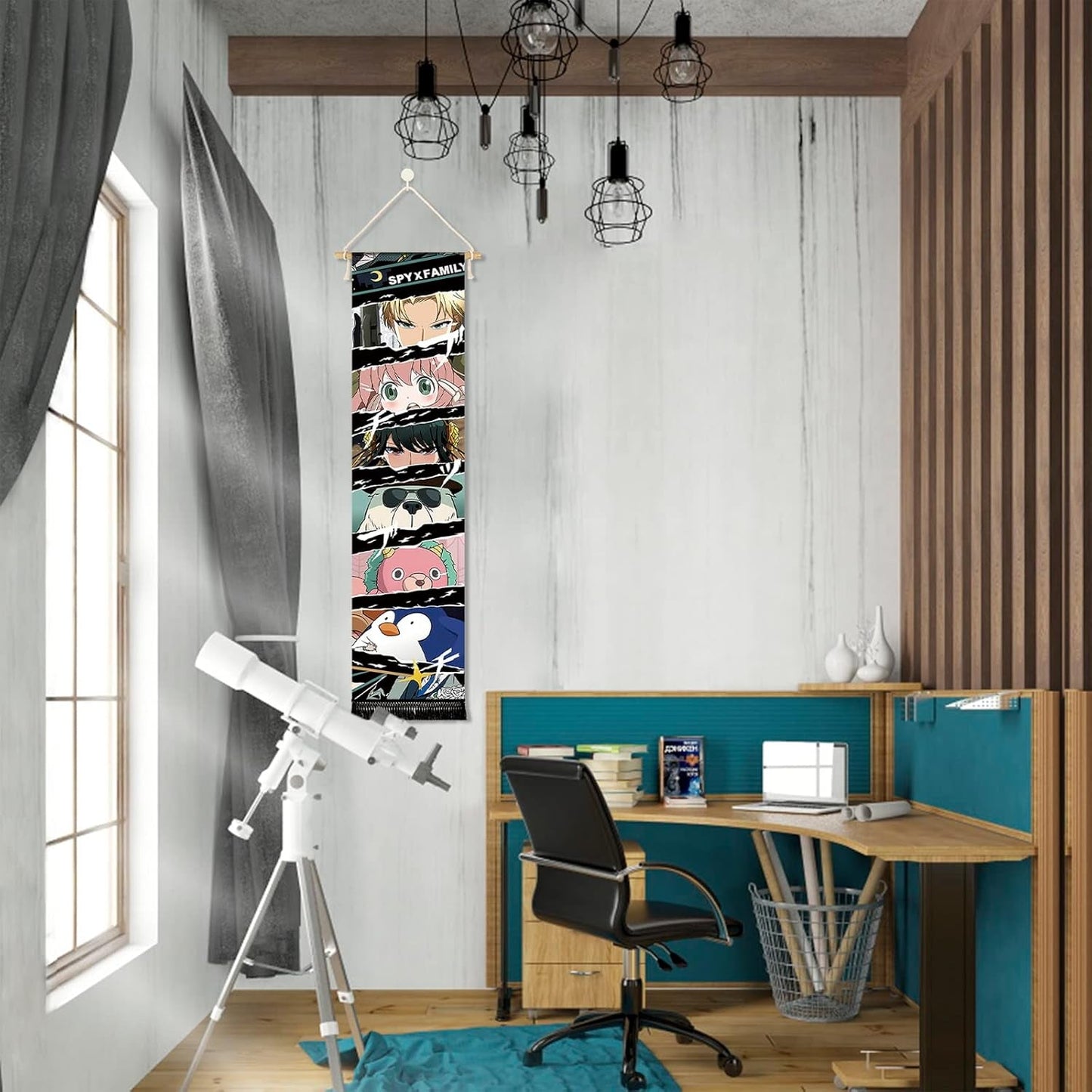 Gobelin zum Aufhängen, Leinwand, Wandkunst, Banner, Anime, Zuhause – Accessoires und Dekorationen, Naty Shop