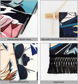 Gobelin zum Aufhängen, Leinwand, Wandkunst, Banner, Anime, Zuhause – Accessoires und Dekorationen, Naty Shop