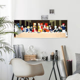 Wandteppich zum Aufhängen, Leinwand, Wandkunst, Gemälde, Anime-Charaktere, Zuhause – Accessoires und Dekorationen, Naty Shop