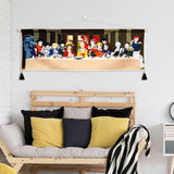 Wandteppich zum Aufhängen, Leinwand, Wandkunst, Gemälde, Anime-Charaktere, Zuhause – Accessoires und Dekorationen, Naty Shop