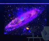 Holavida Wandteppich, fluoreszierende Galaxie, Sternenhimmel, abstrakte Ästhetik, Zuhause – Accessoires und Dekorationen, Naty Shop