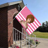 Tapisserie Ice Rapper Spice Flag innen außen rosa Zuhause – Accessoires und Dekorationen Naty Shop